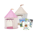 Leketelt fra Kid’s Concept og 3 barnebøker